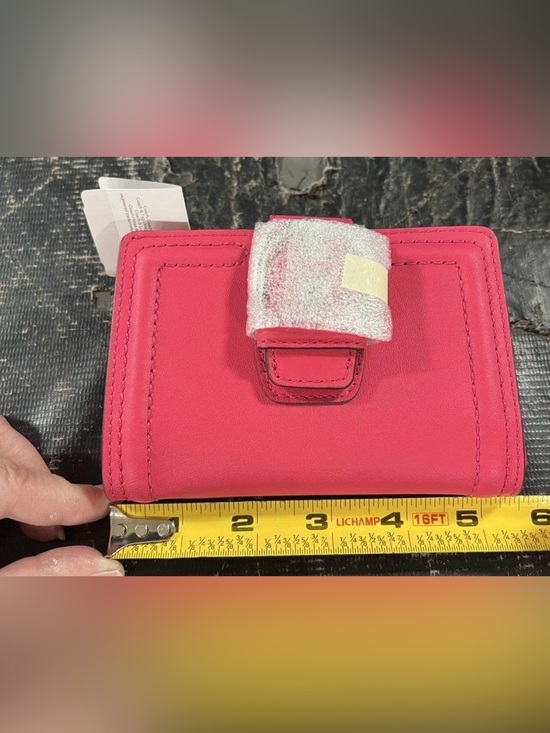 Coach Accessories - NWT Coach Pink SOHO Leather wallet👛💕🪩